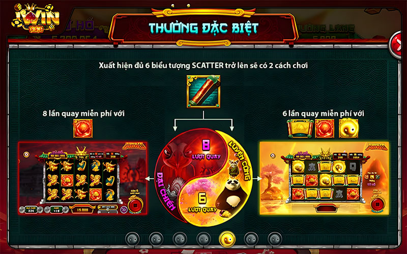 Các phần thưởng đặc biệt của Kungfu Panda Iwin