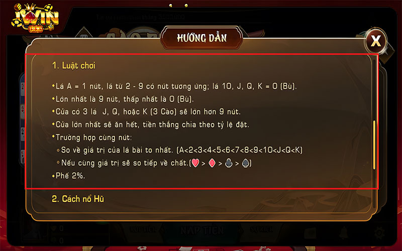 Cách nổ hũ bạn cần hiểu rõ trong Cào rùa Iwin